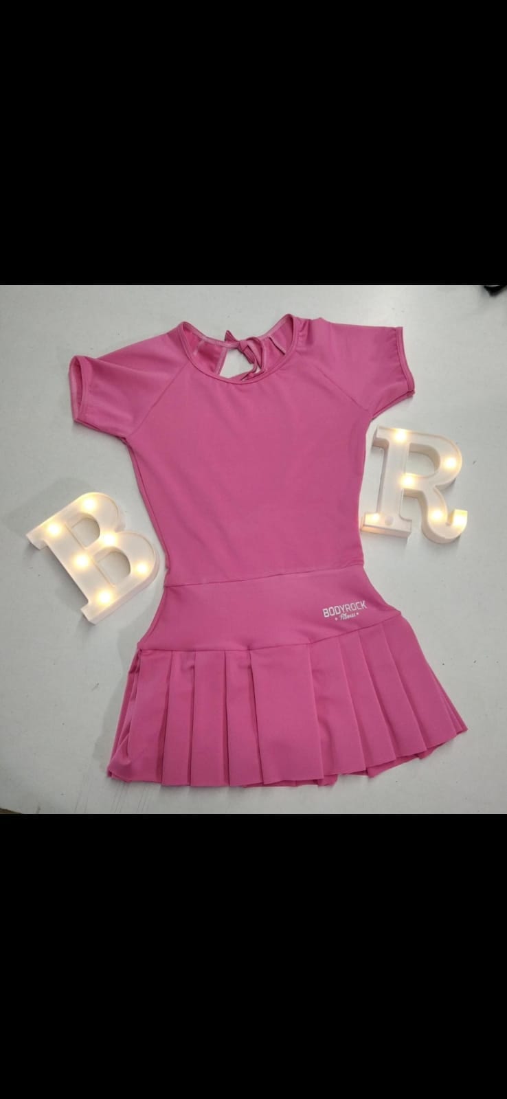 bodyrock Jumpsuits and rompers Rosado Enterizo school skirt