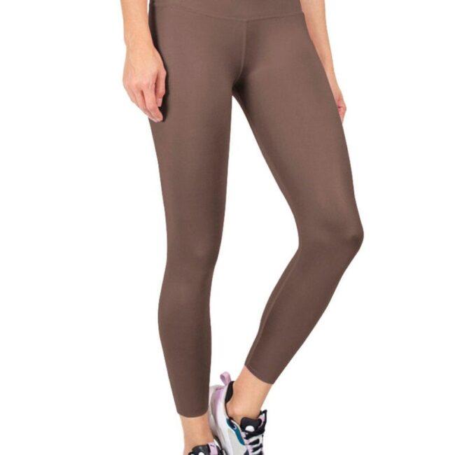 Vivacolor Activewear Leggings Small / Brown/gold Premium High-Waisted Metallic Leggings - Upsize for Perfect Fit!