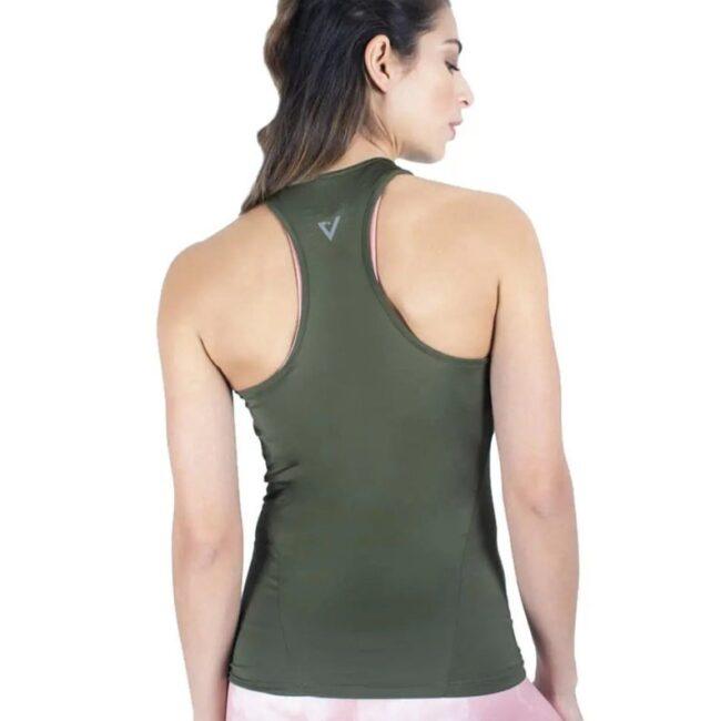 vivacolor top bras and shirts Unleash Your Style with Our Versatile Army Green Top Line T-Shirt - Premium Comfort in Emerald