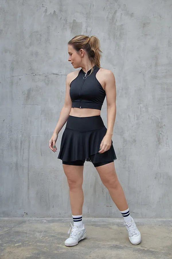 Vivacolor Vivacolor Versatile Polyester Mesh Skirt/Shorts - Stay Cool and Comfy On the Move!"