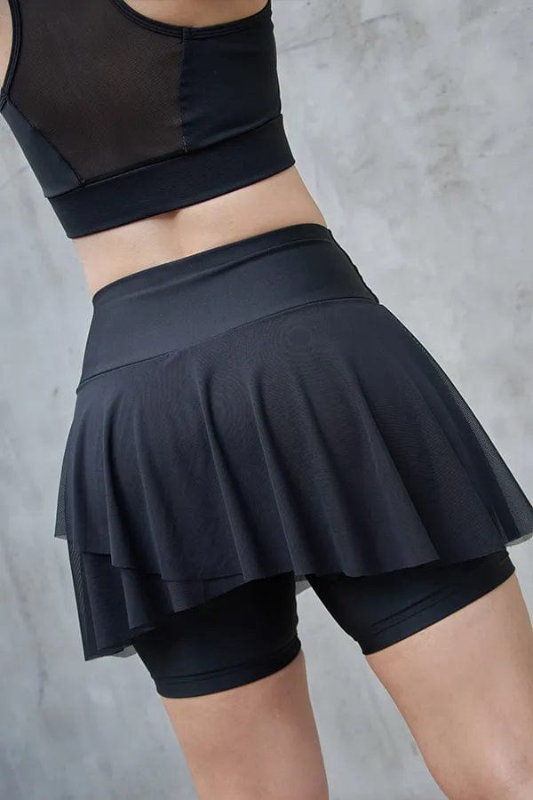 Vivacolor Vivacolor Versatile Polyester Mesh Skirt/Shorts - Stay Cool and Comfy On the Move!"